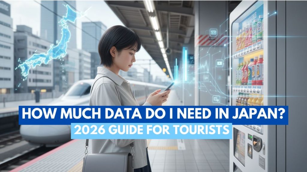 How Much Data Do I Need in Japan? 2026 Guide for Tourists