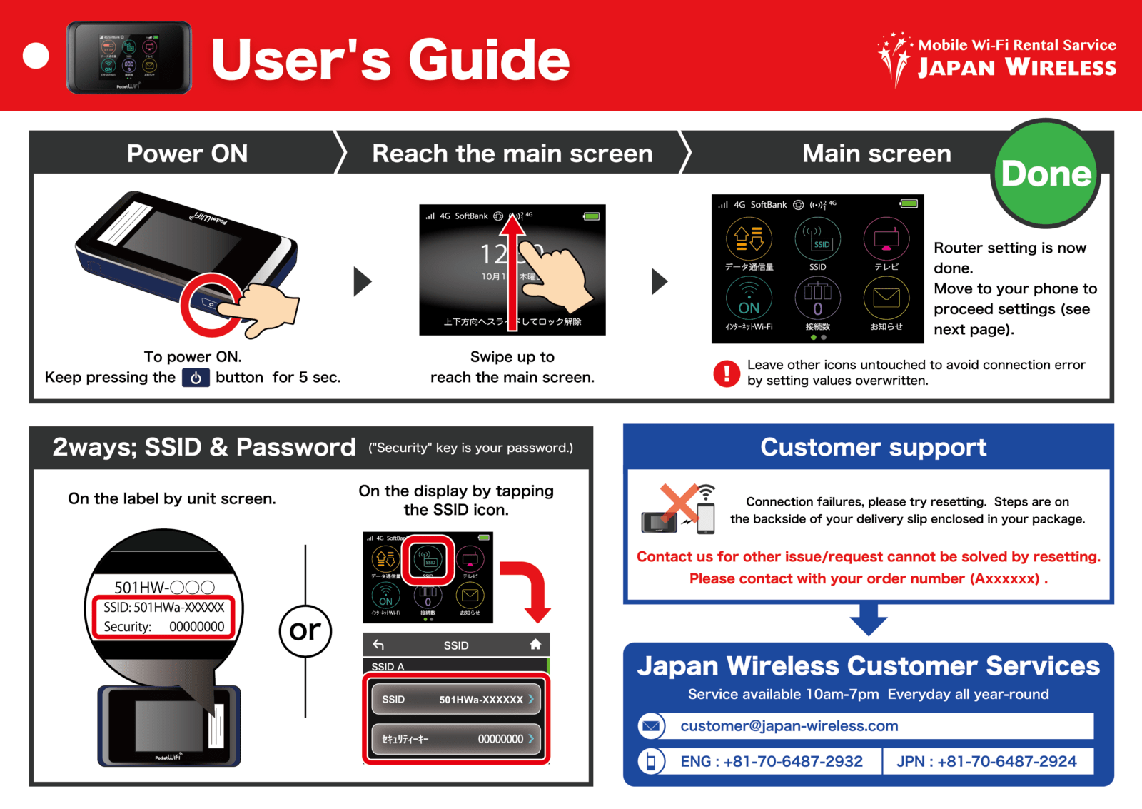 How to set up pocket wifi